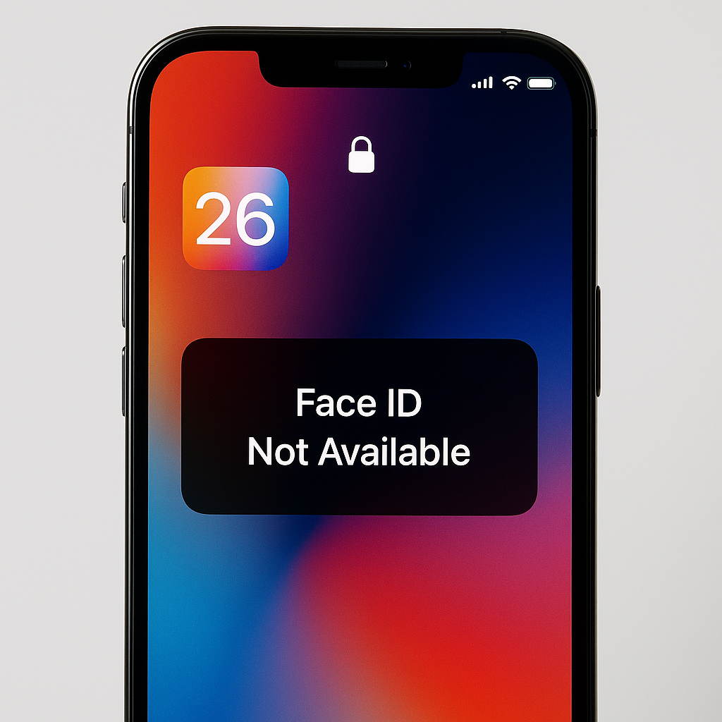 Lỗi Face ID không hoạt động trên iOS 26 – Cách sửa chi tiết