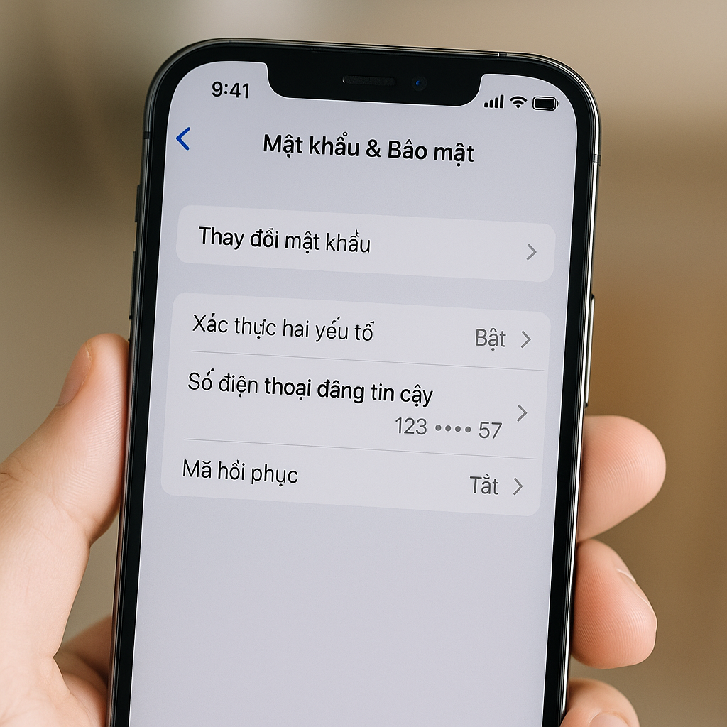 Mẹo bảo mật iPhone chống hack và lừa đảo online