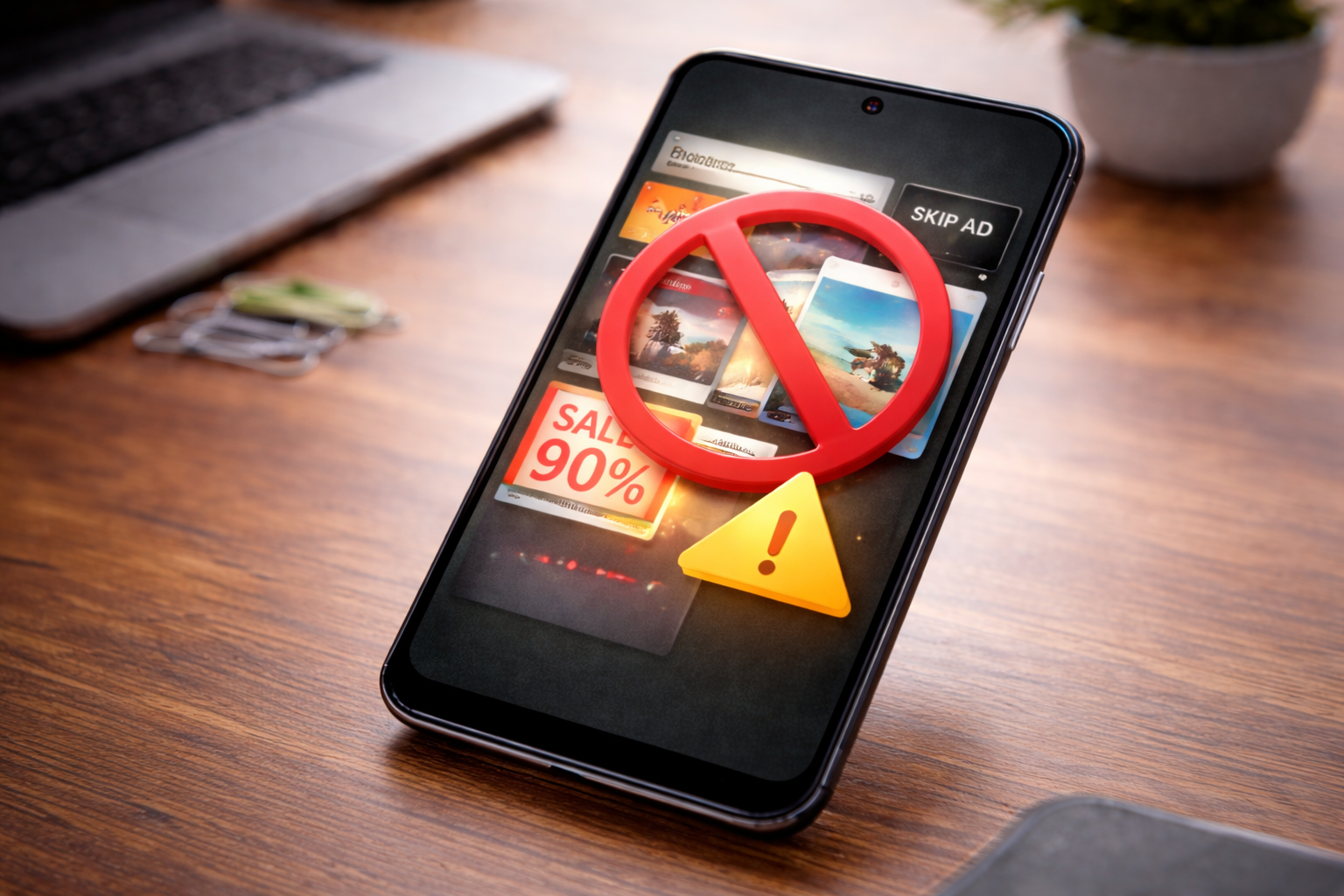 Mẹo tắt quảng cáo phiền phức trên điện thoại Android