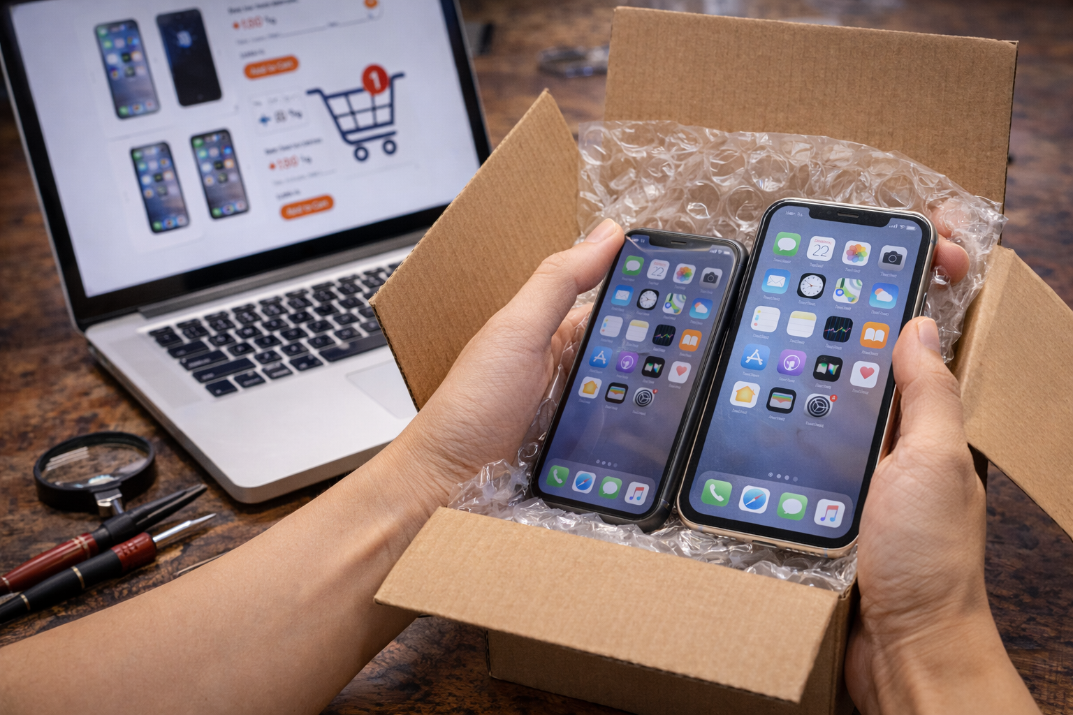 Mua iPhone cũ online có an toàn không? Rủi ro & kinh nghiệm cần biết