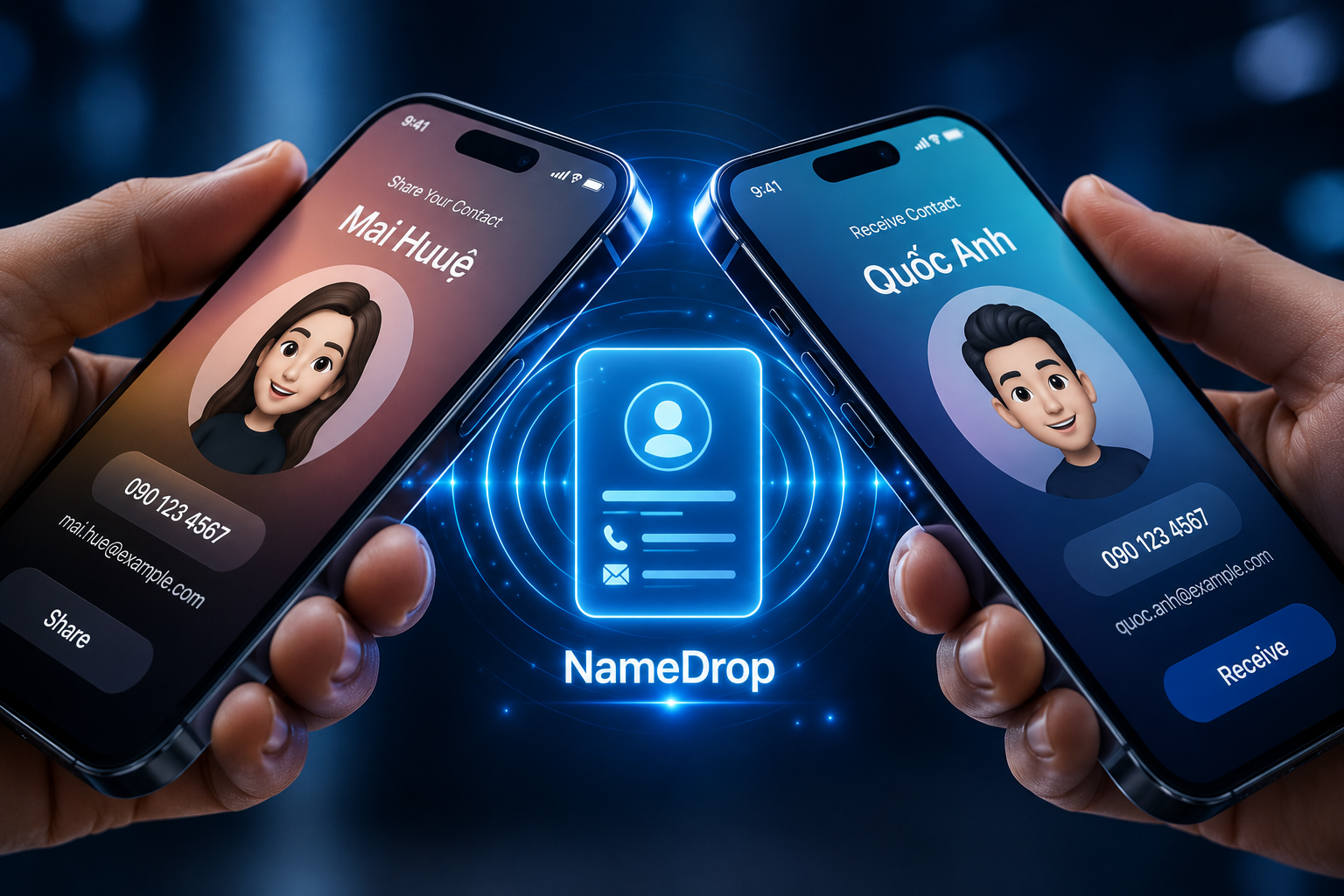 NameDrop là gì? Cách chia sẻ danh bạ nhanh trên iPhone