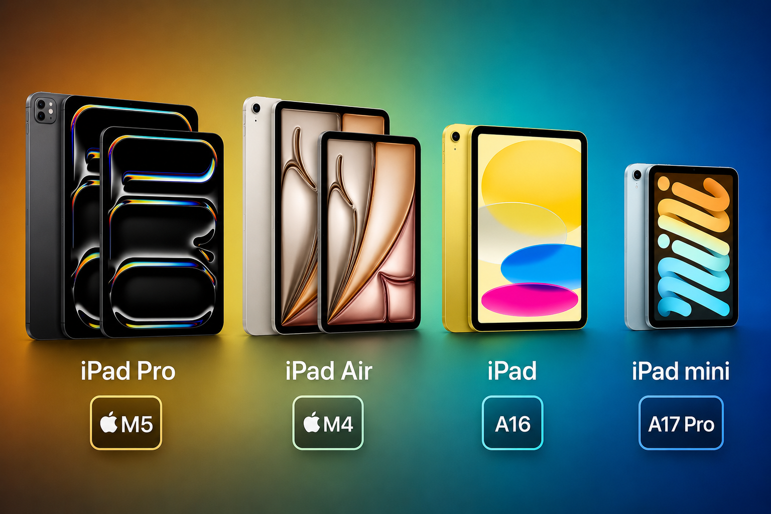 Nên mua iPad nào? Cách chọn iPad phù hợp với nhu cầu học tập, làm việc và giải trí