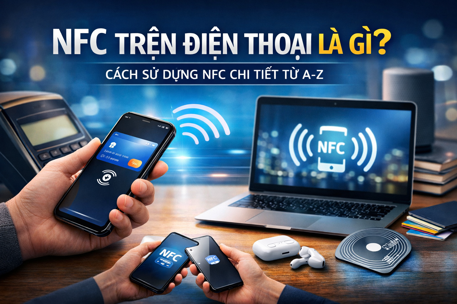 NFC trên điện thoại là gì? Cách sử dụng NFC chi tiết từ A–Z (2025)
