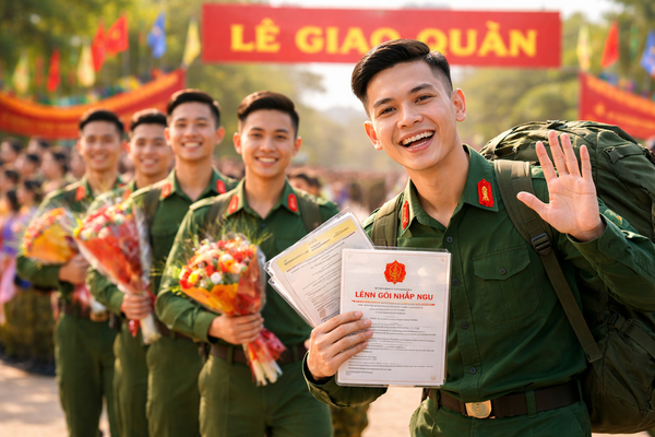 Nghĩa vụ quân sự 2026: Thời gian giao nhận quân và những điểm cần biết