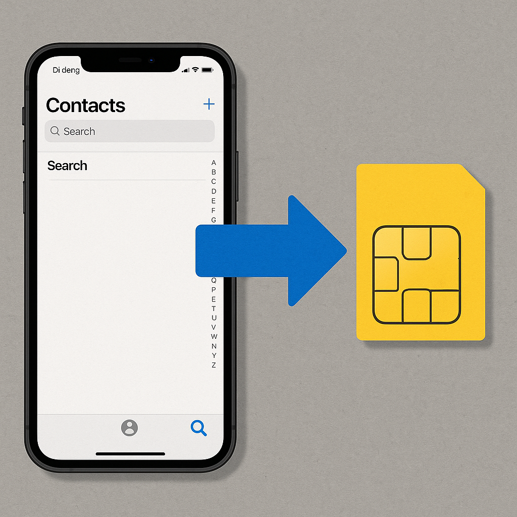 Nhập danh bạ từ SIM vào iPhone nhanh chóng và dễ dàng
