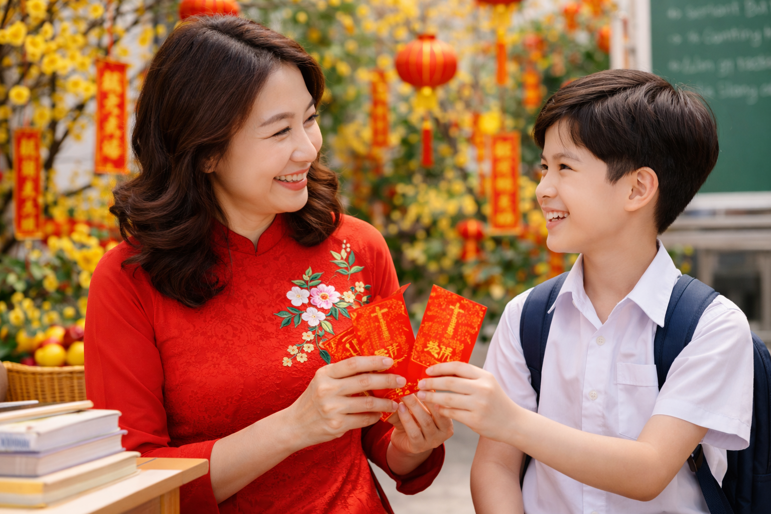 Những lời chúc Tết dành cho thầy cô – Tri ân và kính trọng