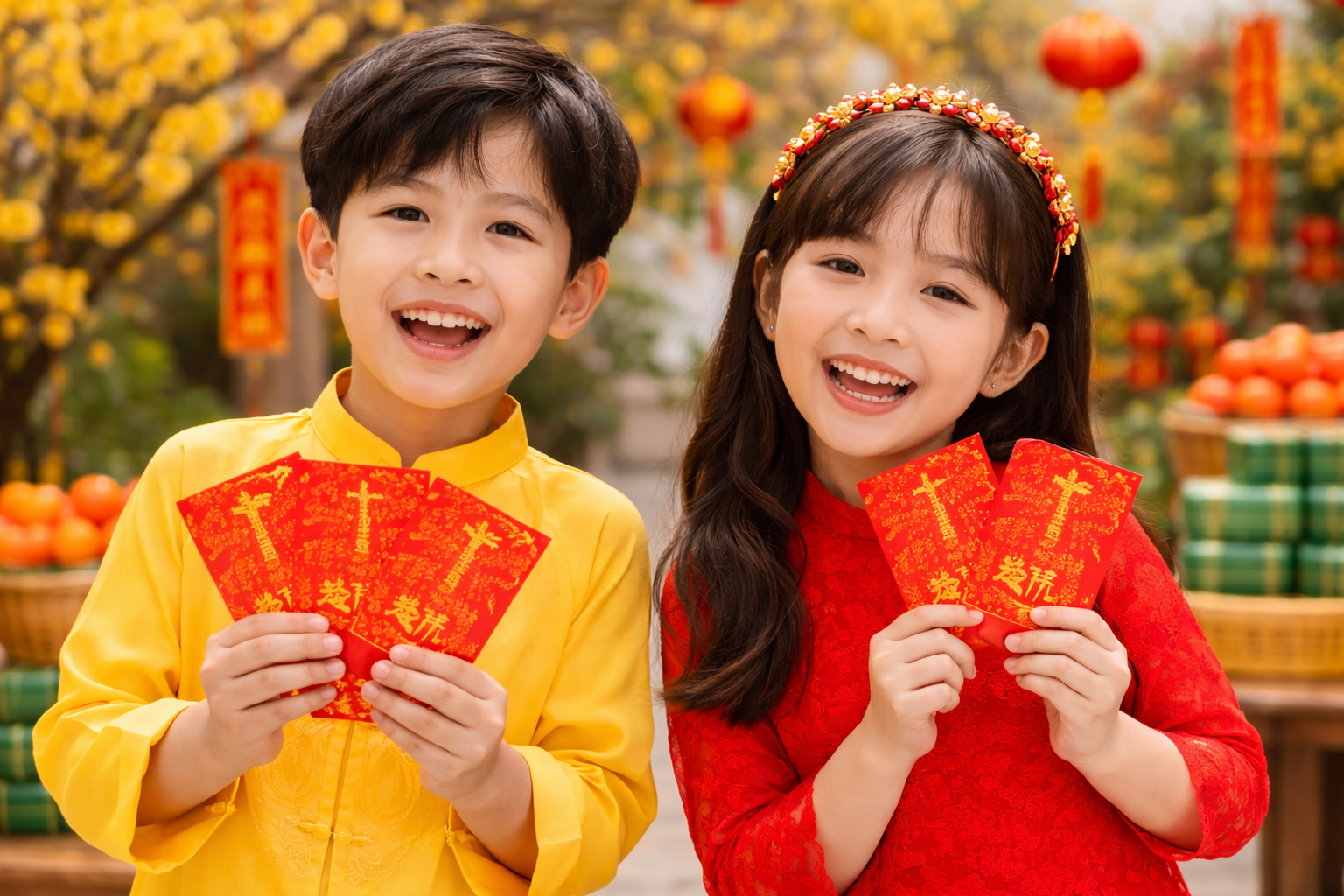 Những lời chúc Tết dễ thương dành cho trẻ nhỏ – Vui nhộn & đầy ý nghĩa