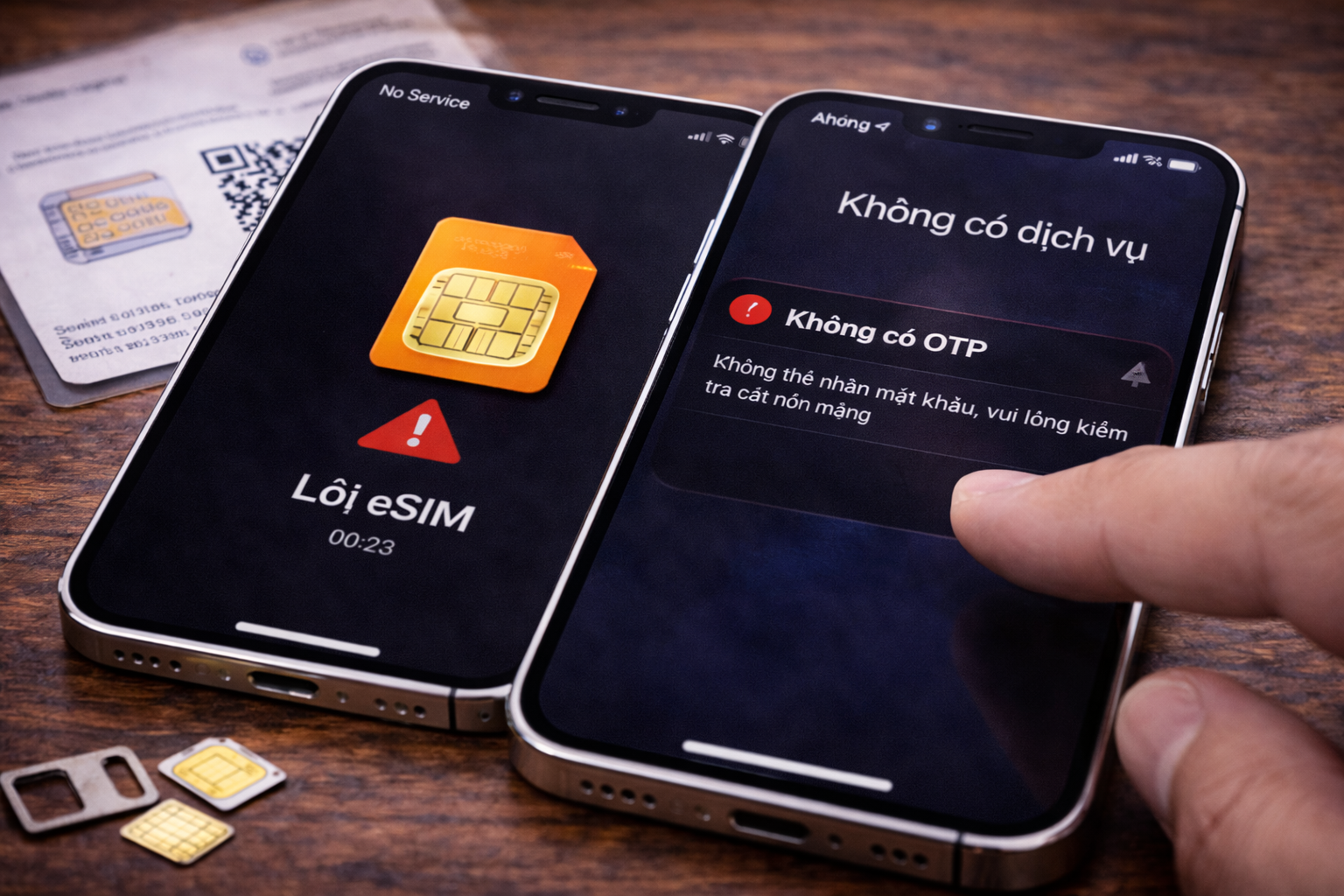 Những lỗi thường gặp khi dùng eSIM trên iPhone Mỹ & cách khắc phục