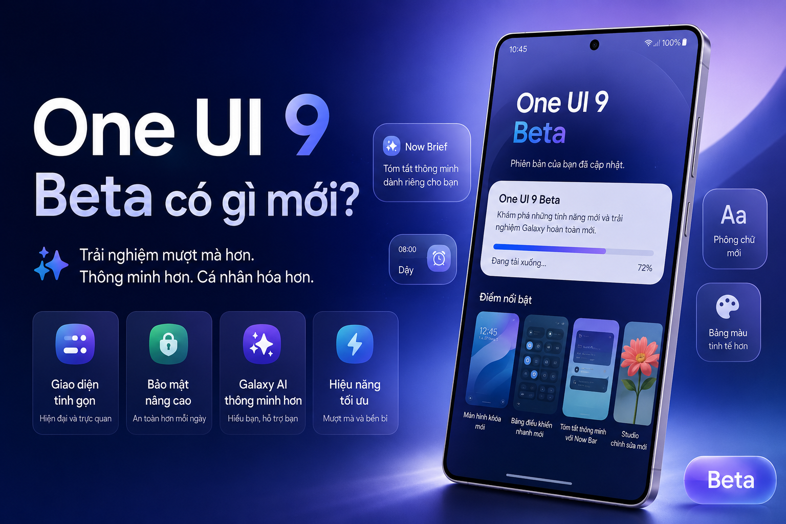 One UI 9 Beta có gì mới? Có nên cài trên Galaxy S26?