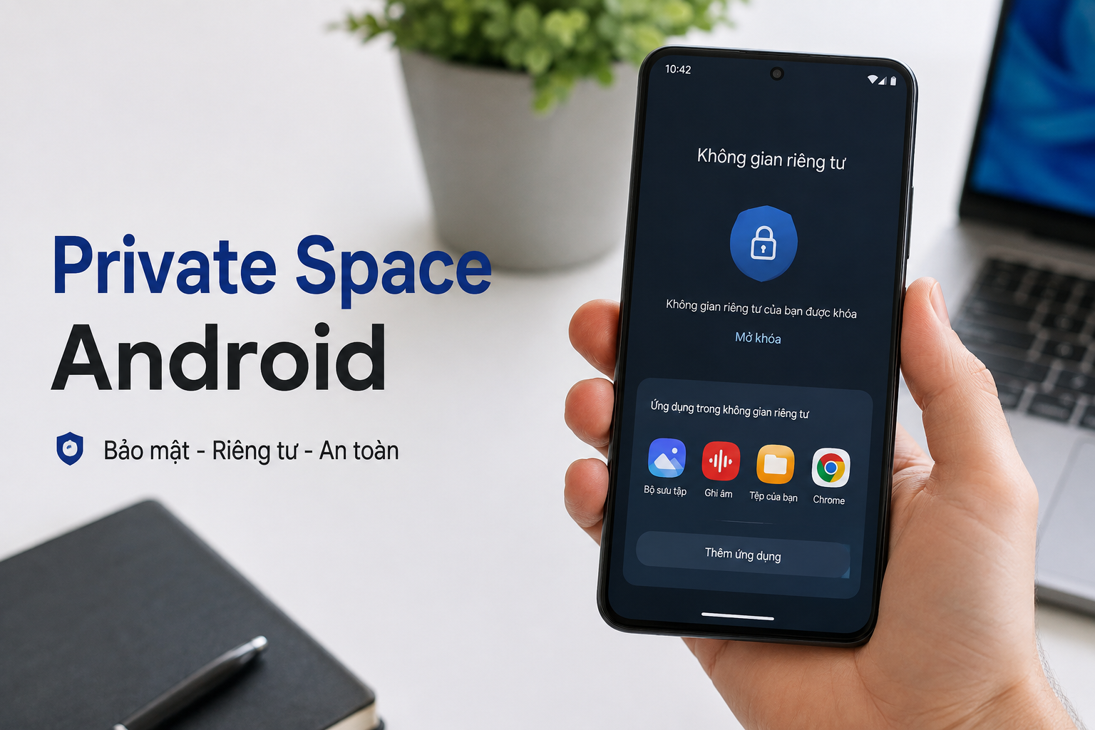 Private Space trên Android: Tạo “điện thoại thứ hai” để giấu app ngân hàng, ảnh và ứng dụng riêng tư