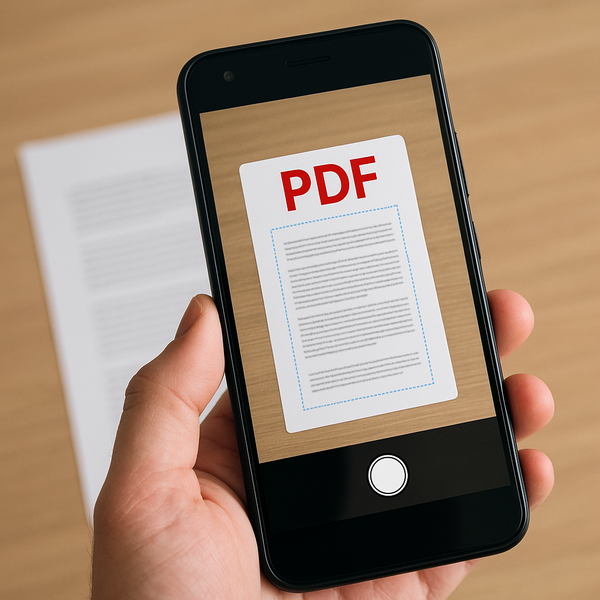 Quét tài liệu thành PDF bằng điện thoại Android