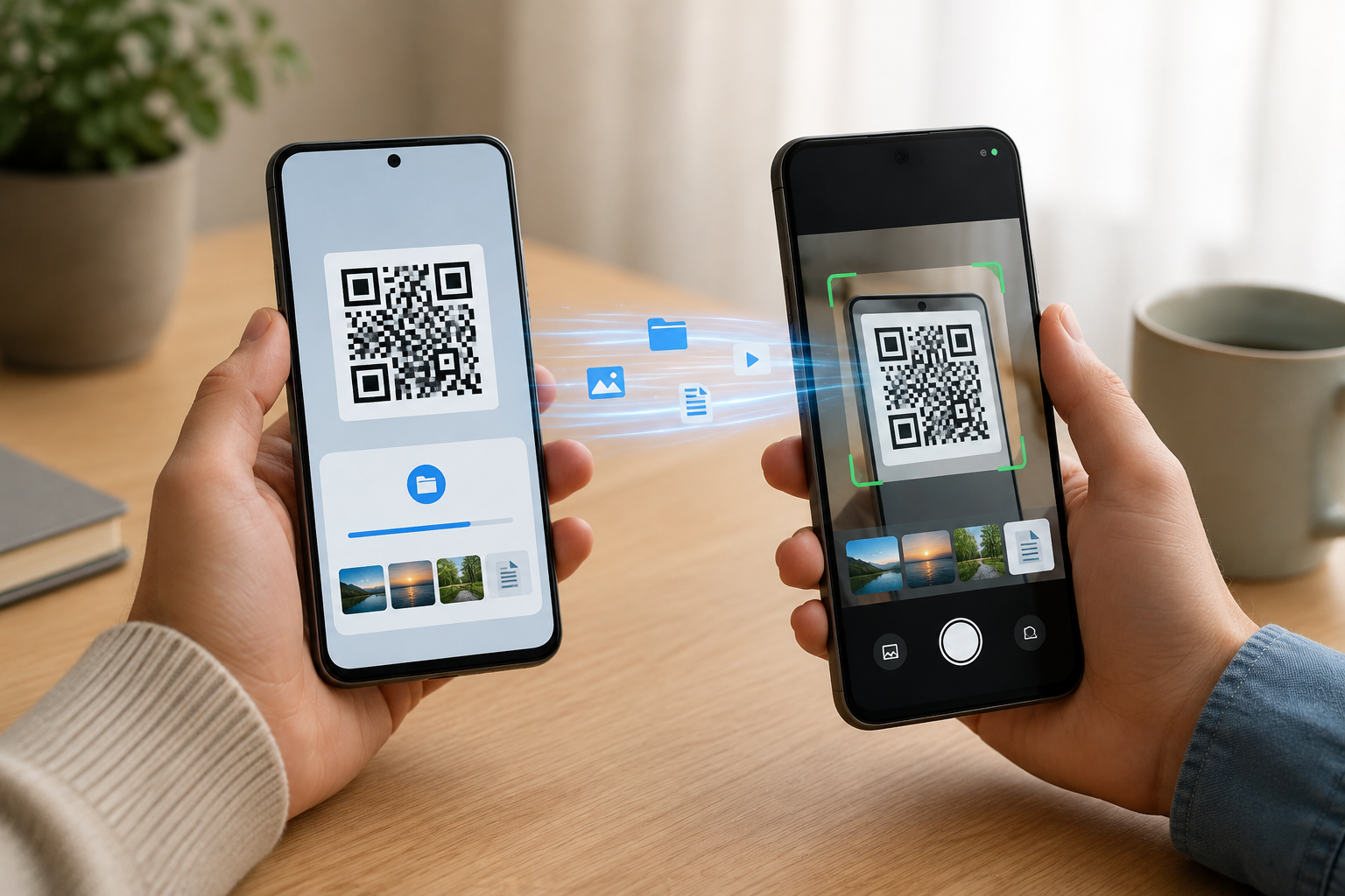 Quick Share bằng mã QR: gửi file Android không cần lưu số hay ghép thiết bị