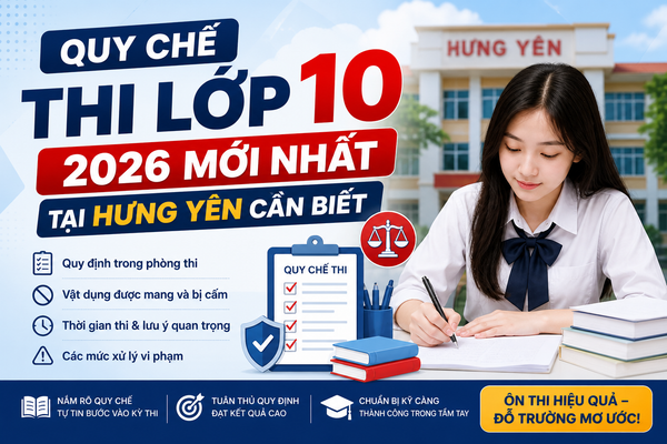 Quy Chế Thi Lớp 10 2026 Mới Nhất Cần Biết