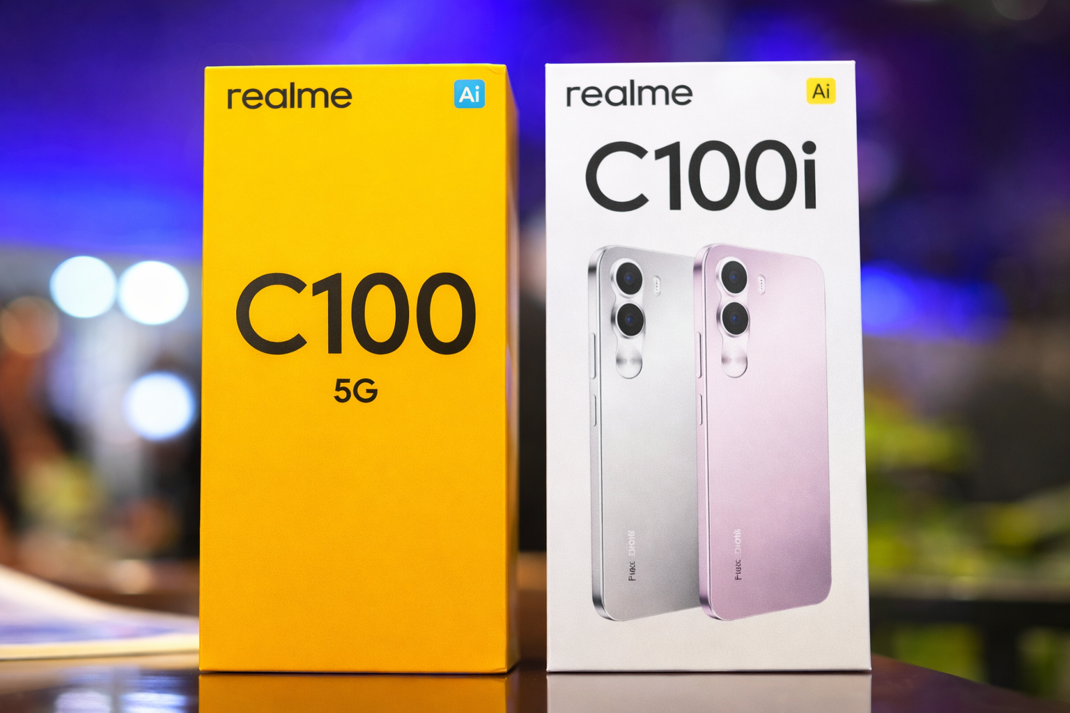 Realme C100 và C100i sắp ra mắt: Màn 144Hz, pin 7.000mAh gây chú ý