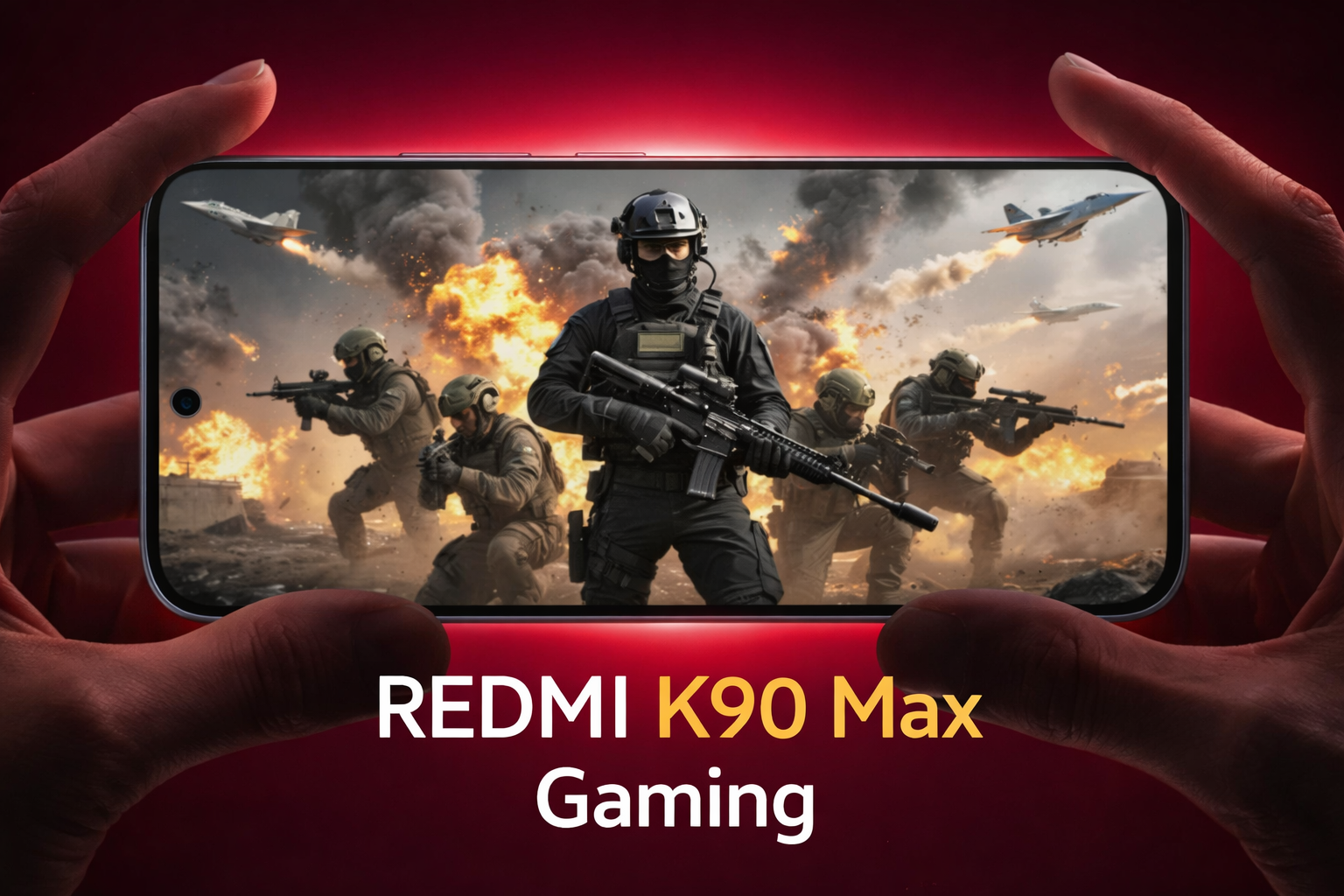 REDMI K90 Max ra mắt: Smartphone gaming với màn hình cảm ứng siêu nhạy 3500Hz