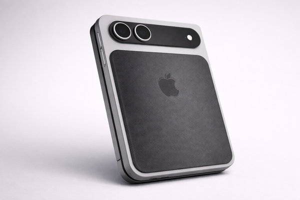Rò rỉ ảnh render iPhone gập: Apple chọn thiết kế giống Pixel Fold đời đầu?