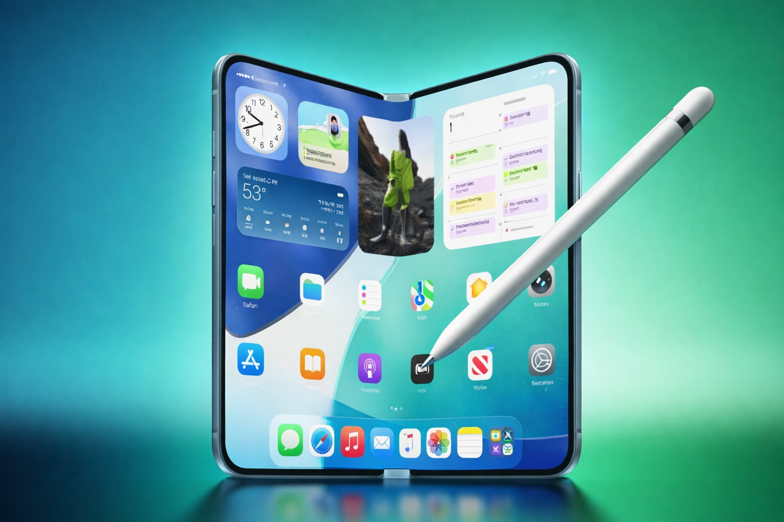 Rò rỉ iPhone Fold hỗ trợ Apple Pencil: Bước ngoặt cho trải nghiệm như iPad?