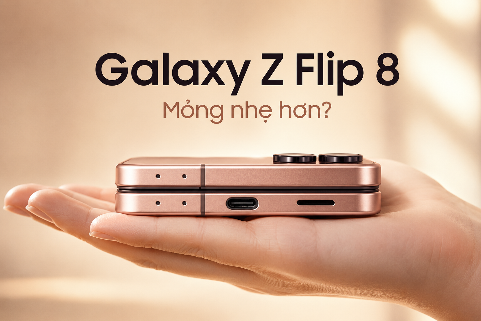 Samsung Galaxy Z Flip 8 có gì mới? Mỏng nhẹ hơn, nếp gấp mờ hơn và chip mạnh hơn có đáng chờ?