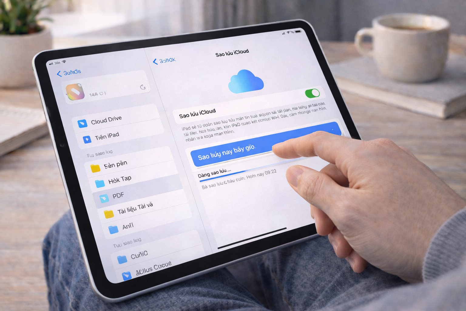 Sao lưu và khôi phục dữ liệu iPad đúng cách – Bảo vệ dữ liệu an toàn