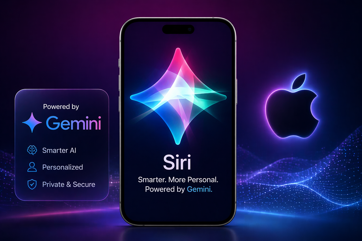 Siri dùng AI Gemini: Apple xác nhận ra mắt cuối năm 2026