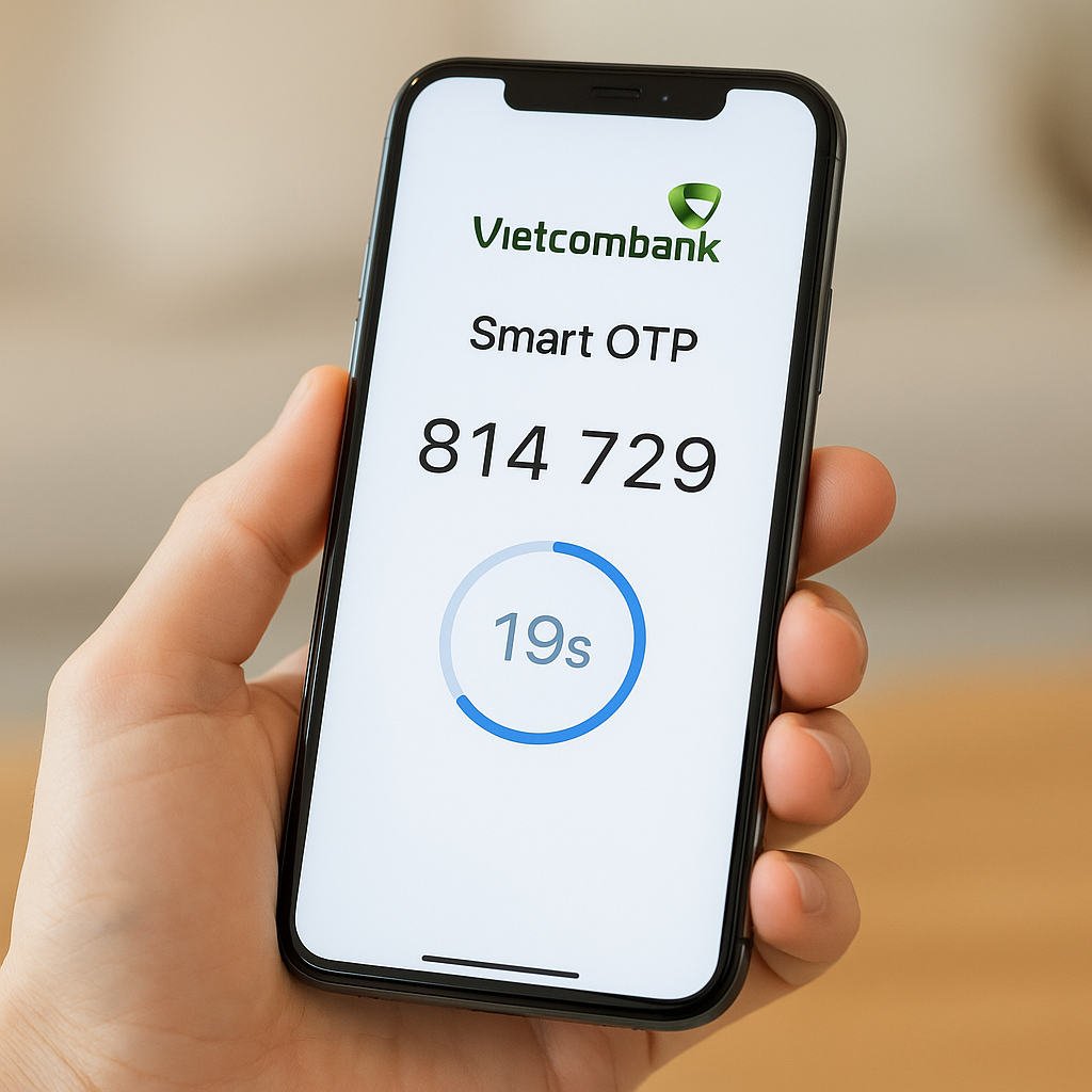 Smart OTP Vietcombank là gì? Cách kích hoạt và lấy mã siêu nhanh ngay trên điện thoại