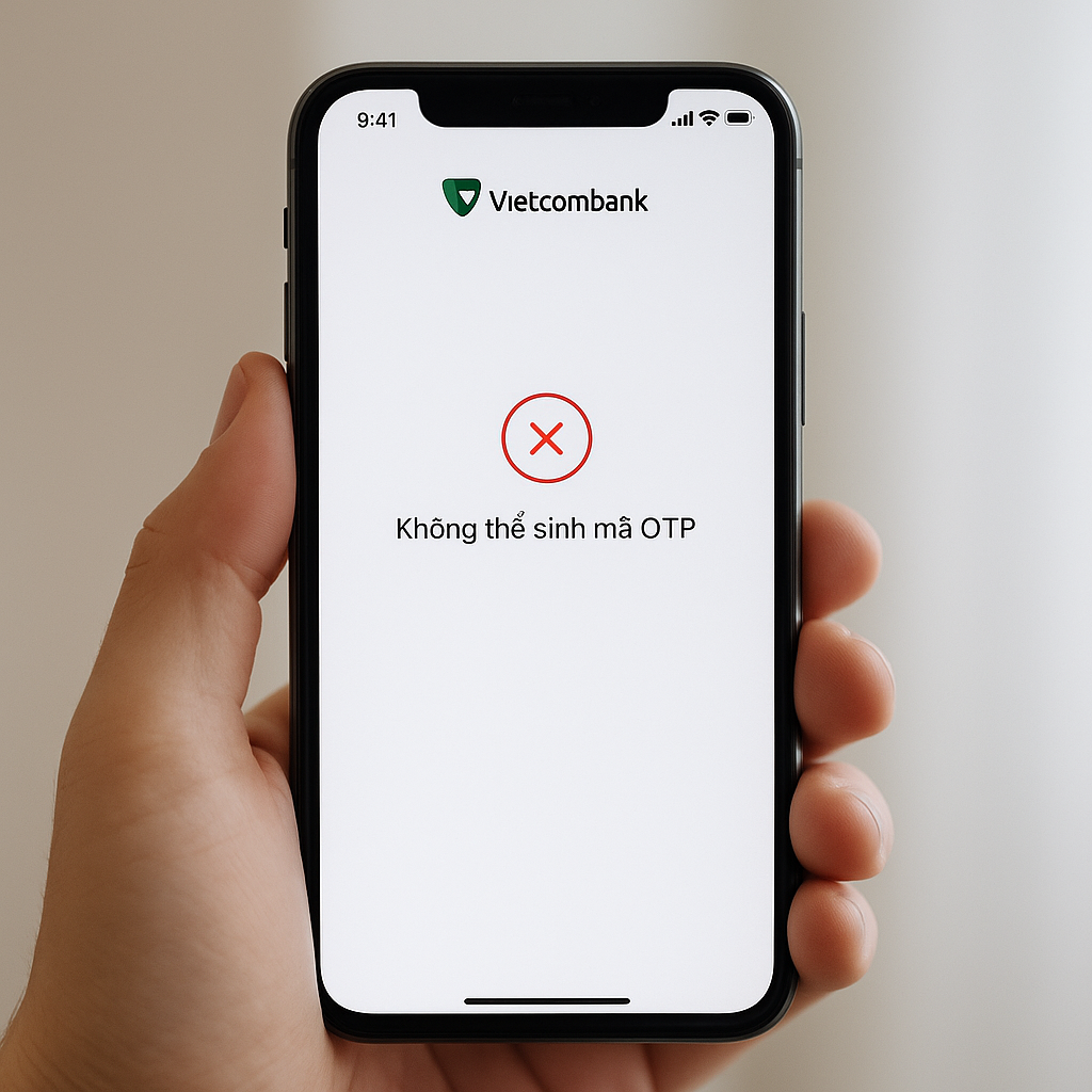 Cách xử lý khi Smart OTP Vietcombank bị lỗi không hoạt động – Hướng dẫn chi tiết cho người dùng