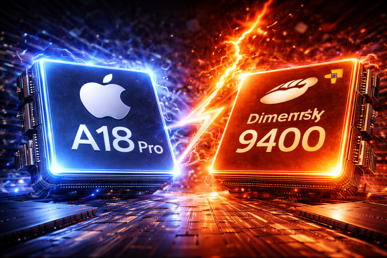 So sánh Apple A18 Pro vs Dimensity 9400: Chip iPhone hay Android mạnh hơn?