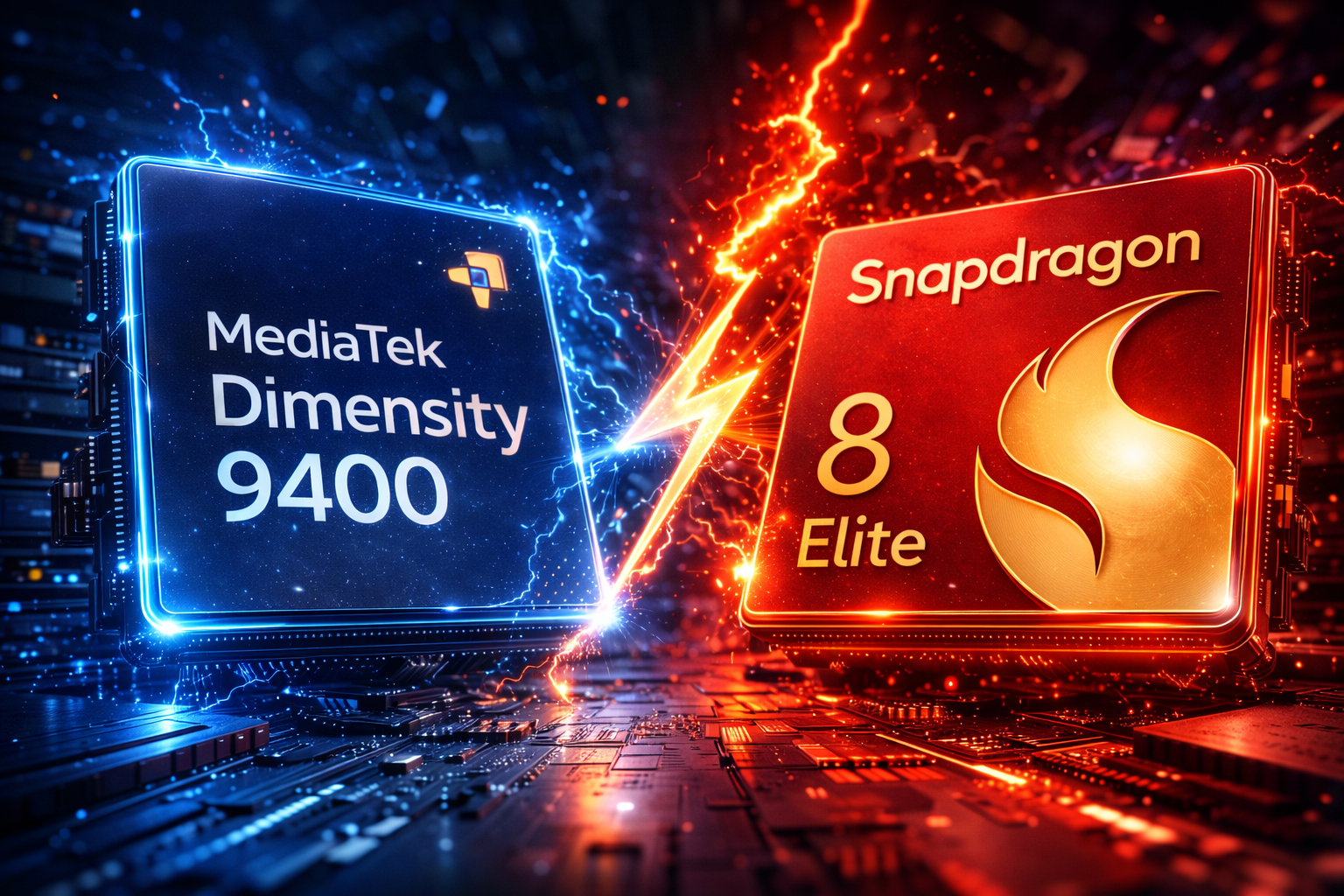 So sánh Dimensity 9400 vs Snapdragon 8 Elite: Chip flagship nào mạnh hơn?