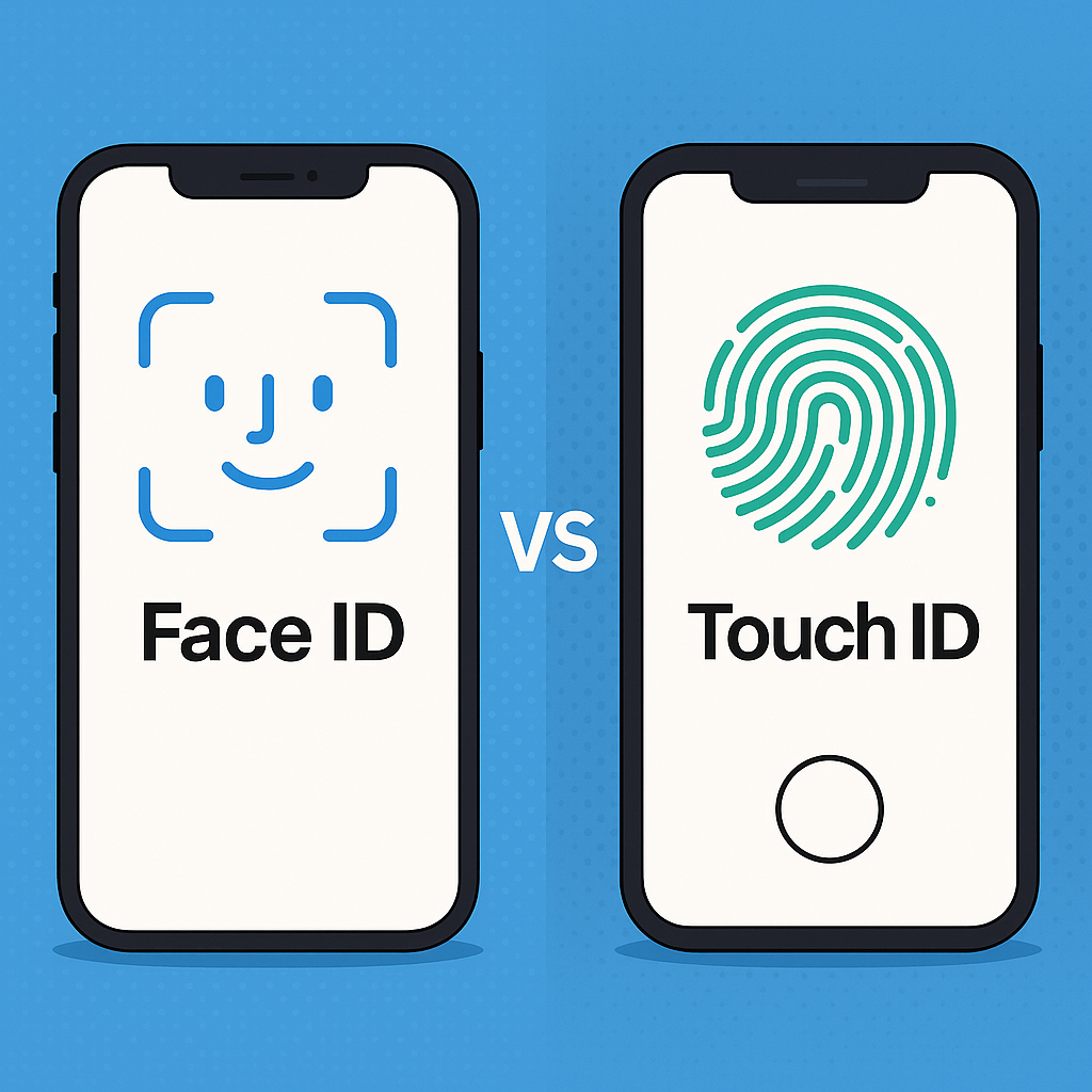 So sánh Face ID với Touch ID: Cái nào an toàn và tiện lợi hơn?