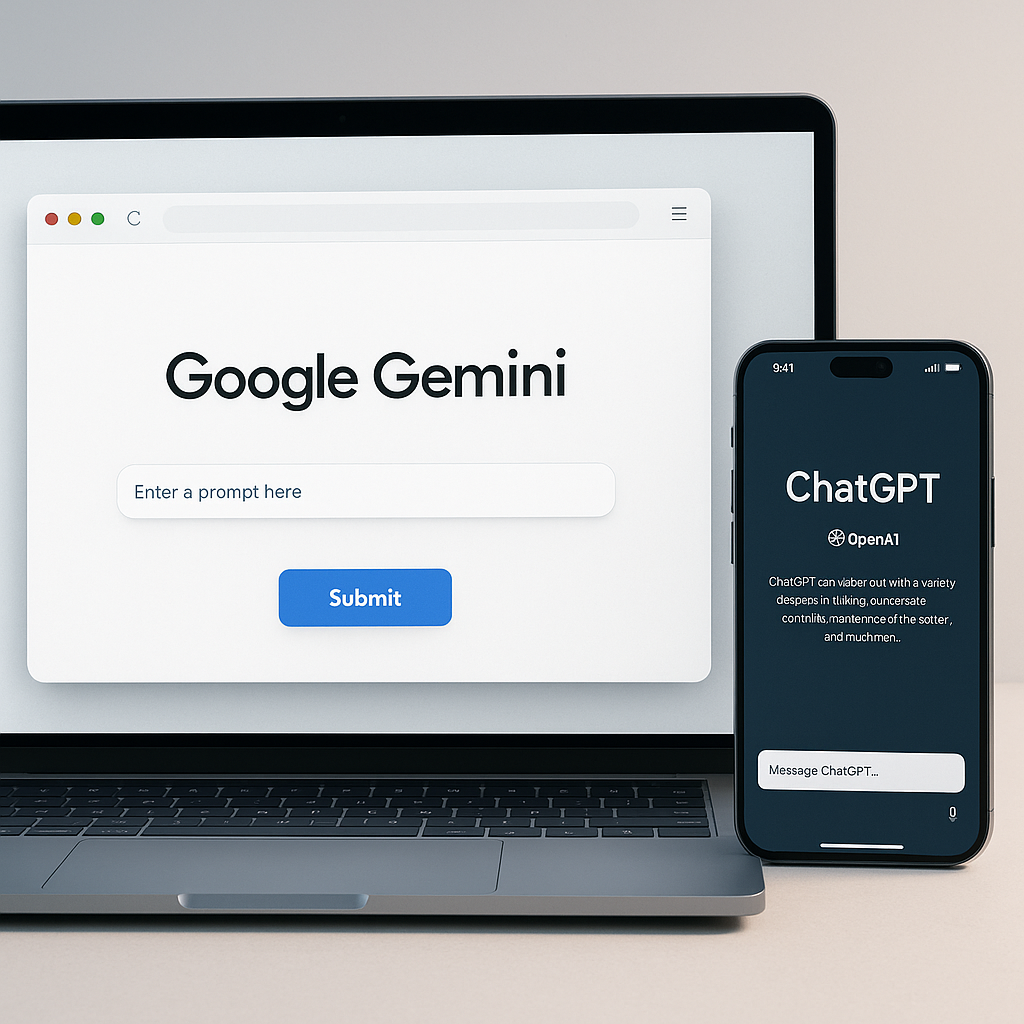So sánh Google Gemini và ChatGPT: Ai là “vua” trí tuệ nhân tạo năm 2025?