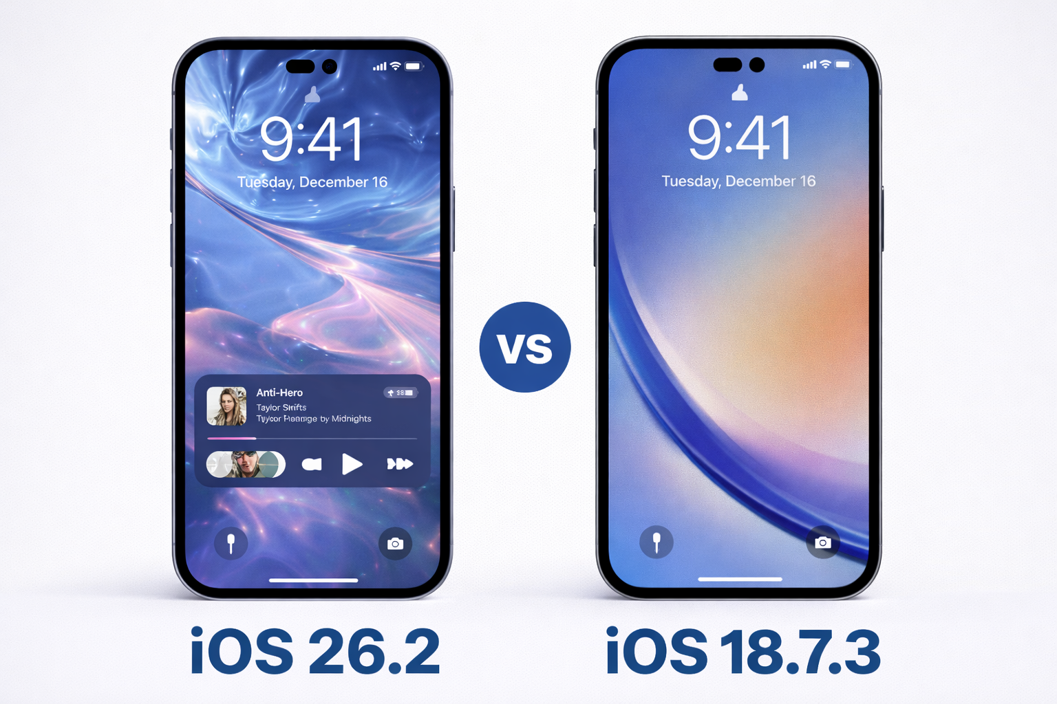 So sánh iOS 26.2 và iOS 18.7.3: Người dùng nên nâng cấp bản nào?
