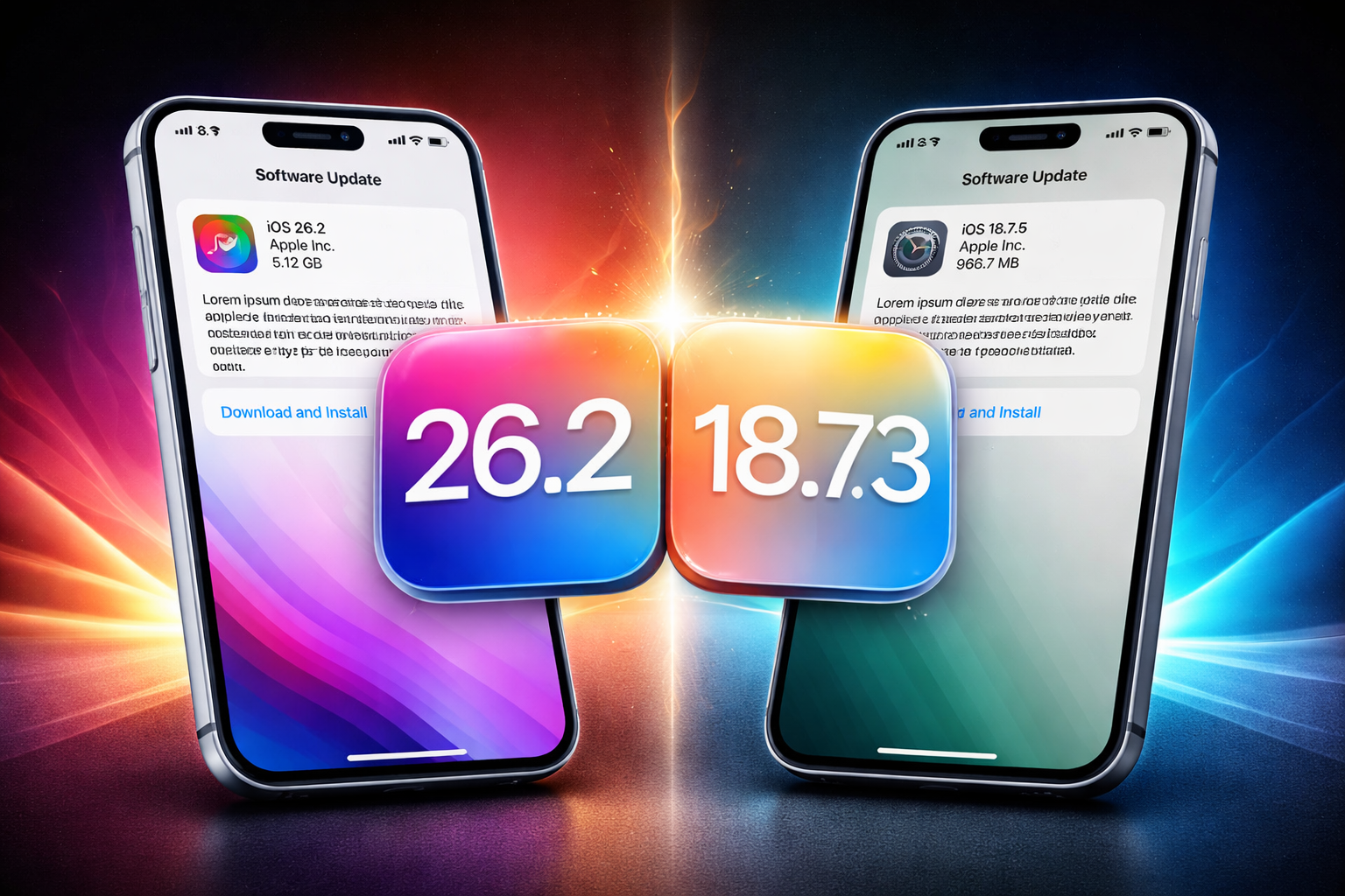 So sánh iOS 26.2 vs iOS 18.7.3: iPhone của bạn nên nâng cấp bản nào?
