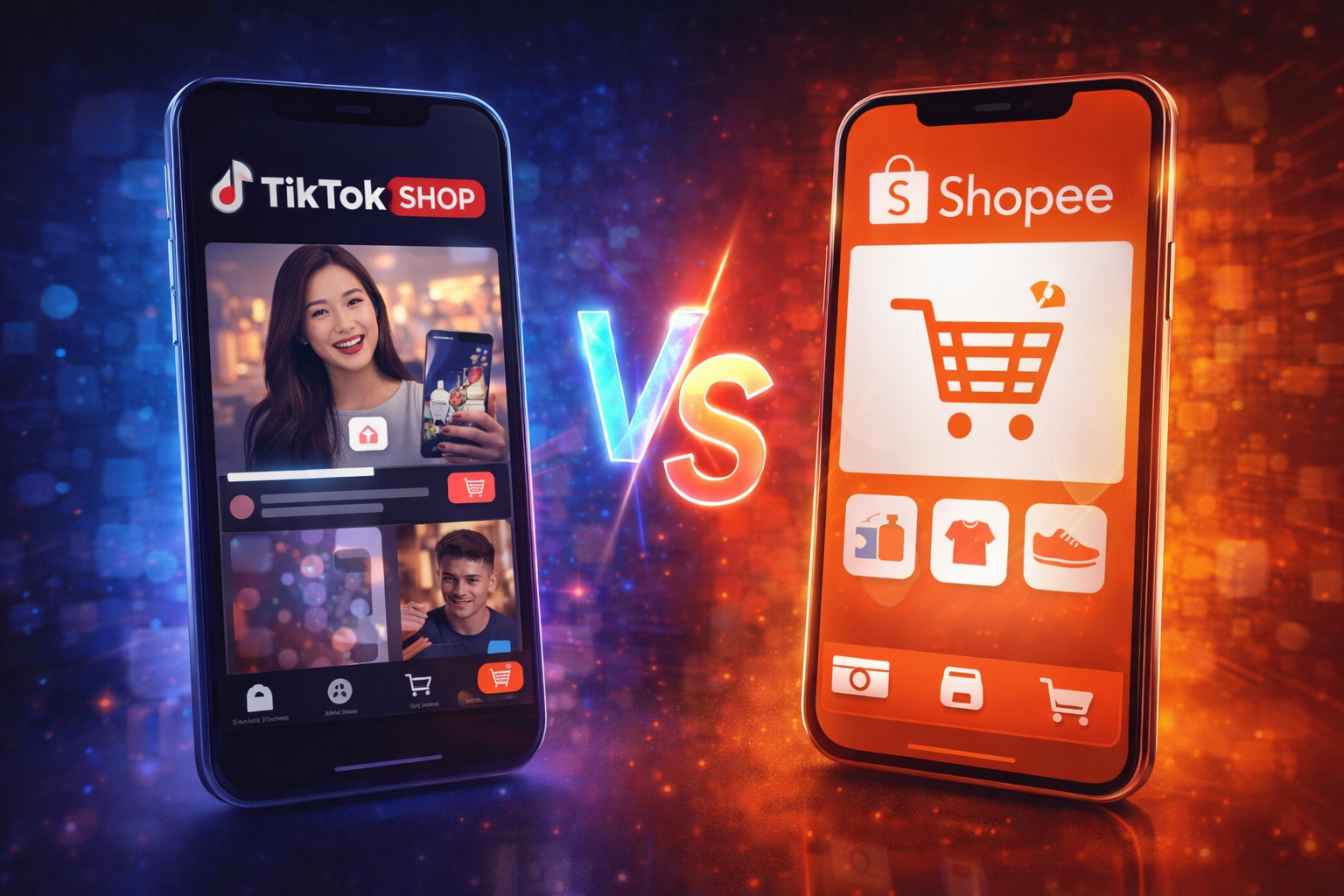 So Sánh TikTok Shop Và Shopee: Nên Bán Ở Đâu Hiệu Quả 2026?