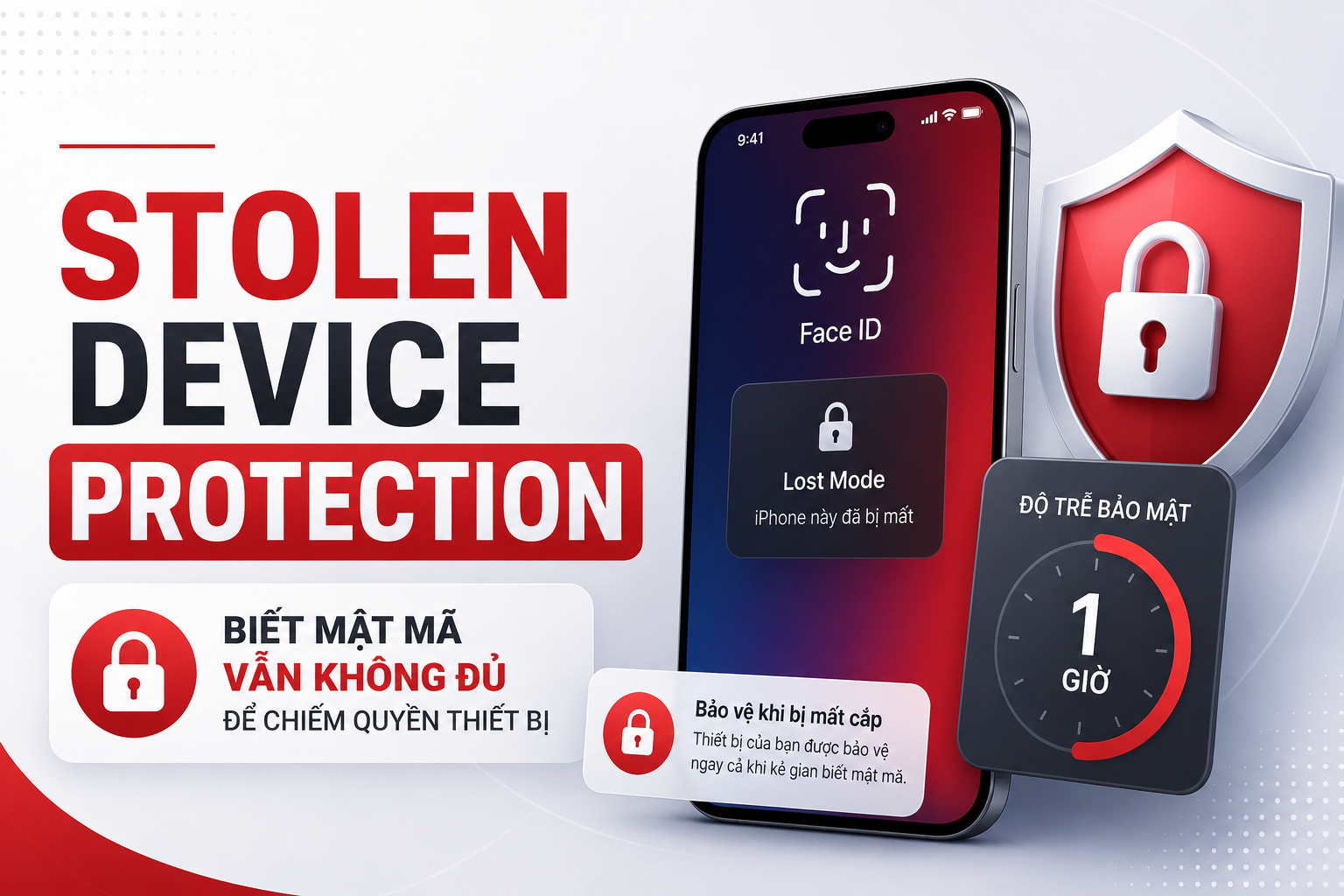 Stolen Device Protection trên iPhone: Vì sao biết mật mã vẫn chưa đủ để chiếm tài khoản?