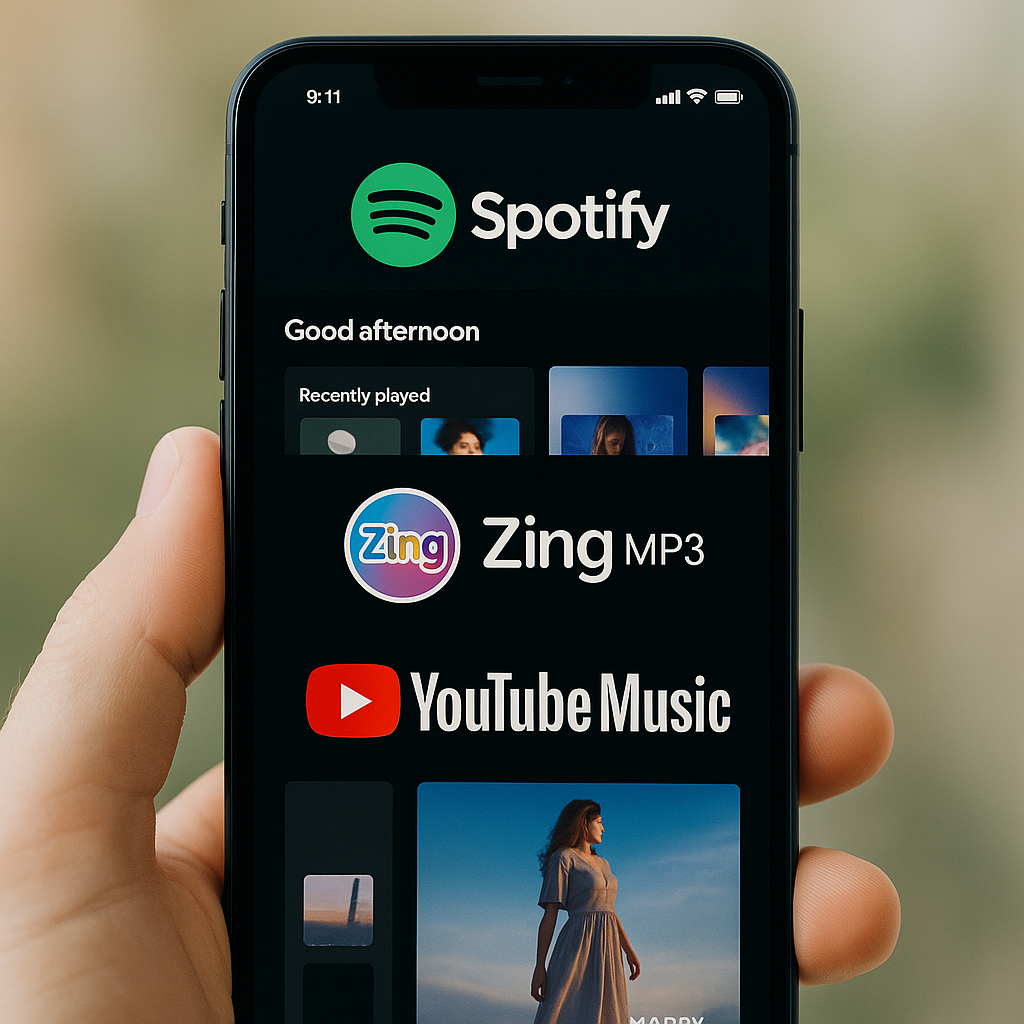 Cách tối ưu chất lượng âm thanh khi nghe nhạc trên Spotify, Zing MP3 và YouTube Music