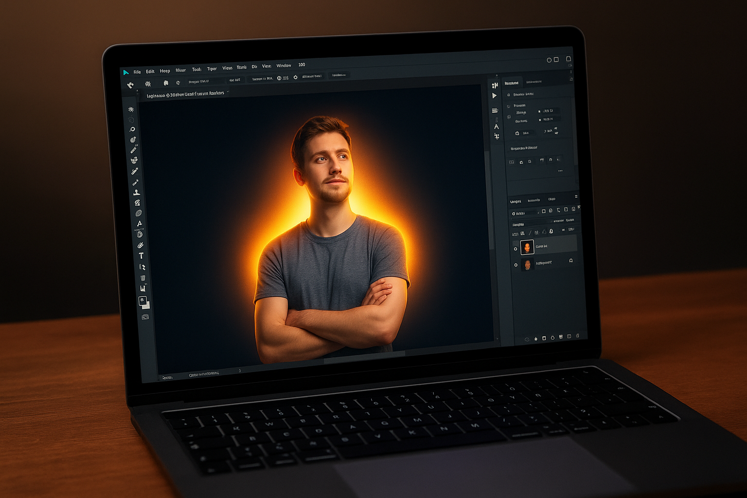 Tạo hiệu ứng ánh sáng trong Photoshop (Glow Effect – Light Effect) cho người mới