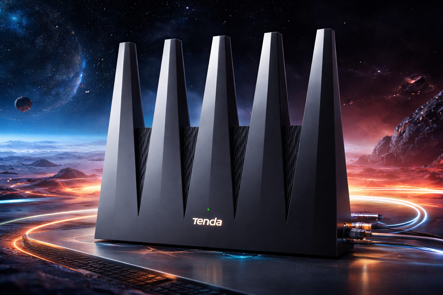 Tenda BE7200 Ultra – Bộ định tuyến Wi-Fi 7 tốc độ 7141Mbps, cổng 2.5G, hỗ trợ AI thông minh