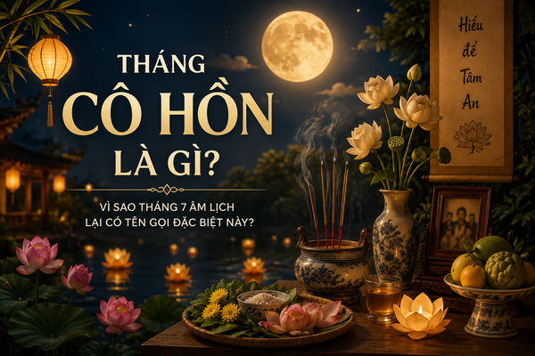Tháng cô hồn là gì? Vì sao tháng 7 âm lịch lại có tên gọi đặc biệt này?