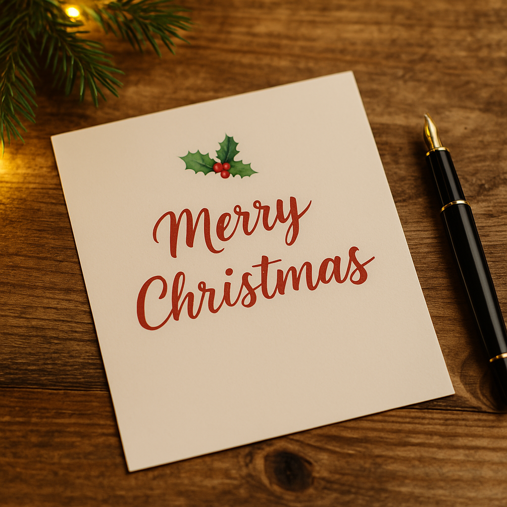 Thiệp Giáng Sinh – Nguồn gốc, ý nghĩa và cách viết lời chúc Noel hay, chân thành nhất 💌