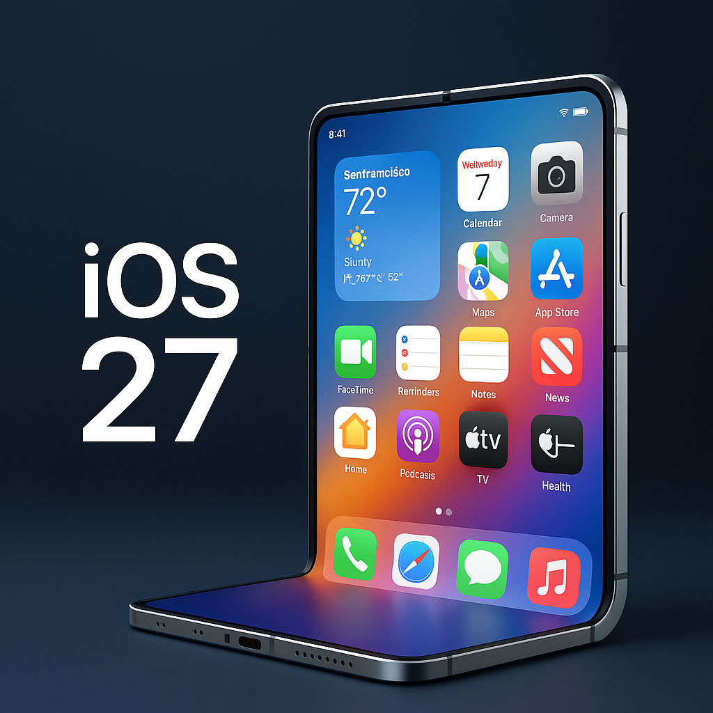 Tin đồn iOS 27: Apple đã bắt đầu phát triển, tối ưu cho iPhone màn hình gập