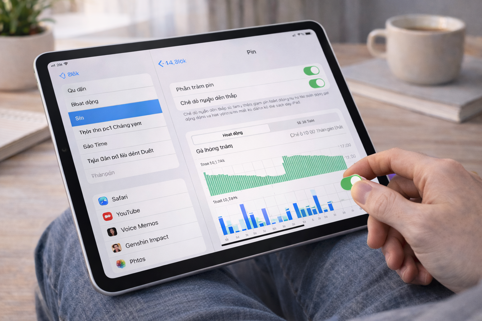 Tối ưu pin iPad – 8 cách đơn giản giúp máy dùng lâu, bền pin hơn