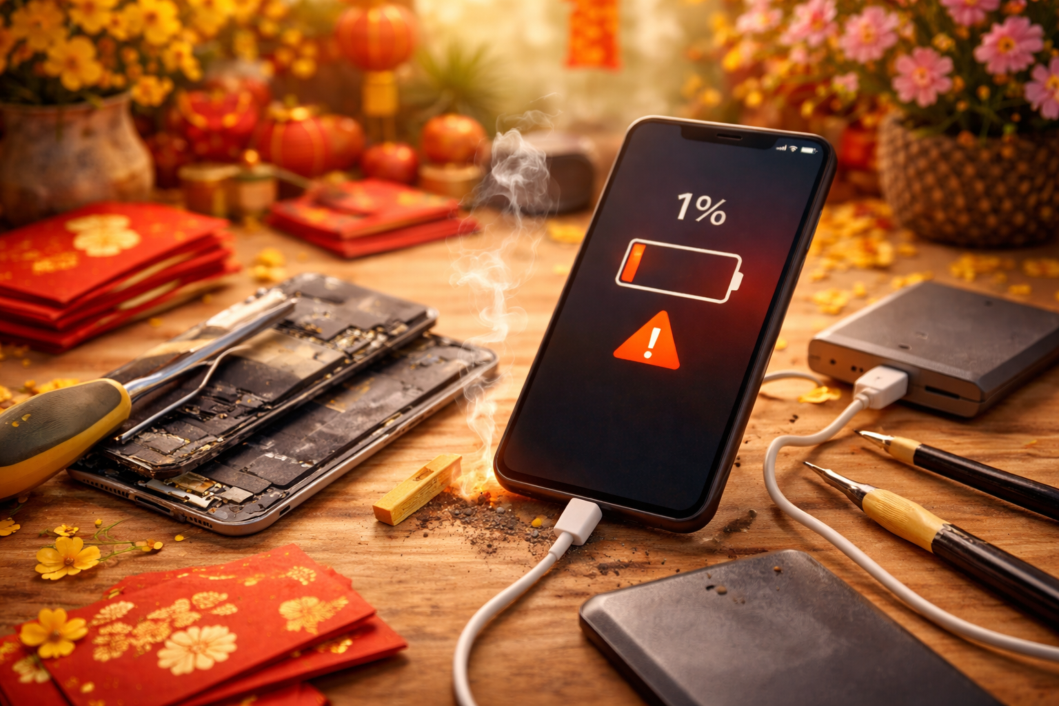 Top 5 lỗi điện thoại hay gặp dịp Tết và cách xử lý