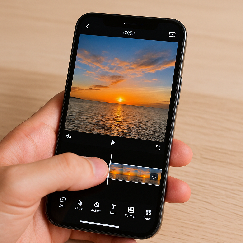 Top 5 Ứng Dụng Chỉnh Sửa Video Miễn Phí Tốt Nhất Trên iPhone 2025 – Dễ Dùng, Không Watermark