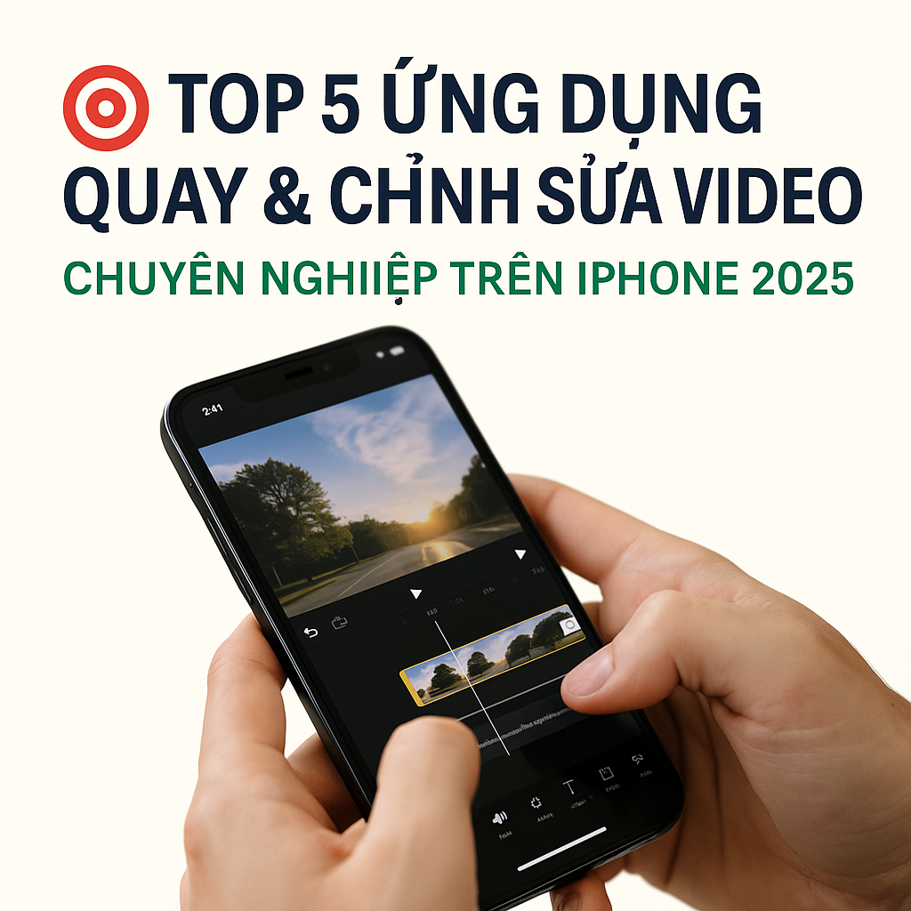 Top 5 Ứng Dụng Quay & Chỉnh Sửa Video Chuyên Nghiệp Trên iPhone 2025