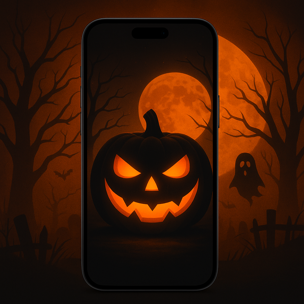 Top hình nền Halloween đẹp – Ma mị cho iPhone & Android