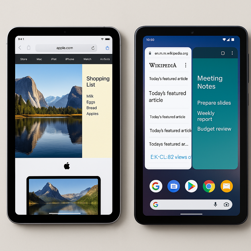 Tùy chỉnh đa nhiệm trên iPadOS/Android tablet để học tập & làm việc hiệu quả