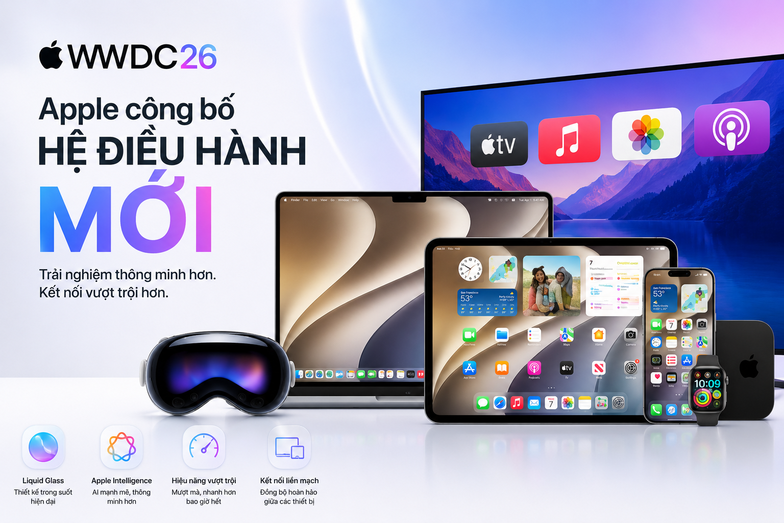 tvOS 27 Chính Thức Ra Mắt: Podcast Mới, Tải Xuống Thông Minh Và Hàng Loạt Nâng Cấp Cho Apple TV