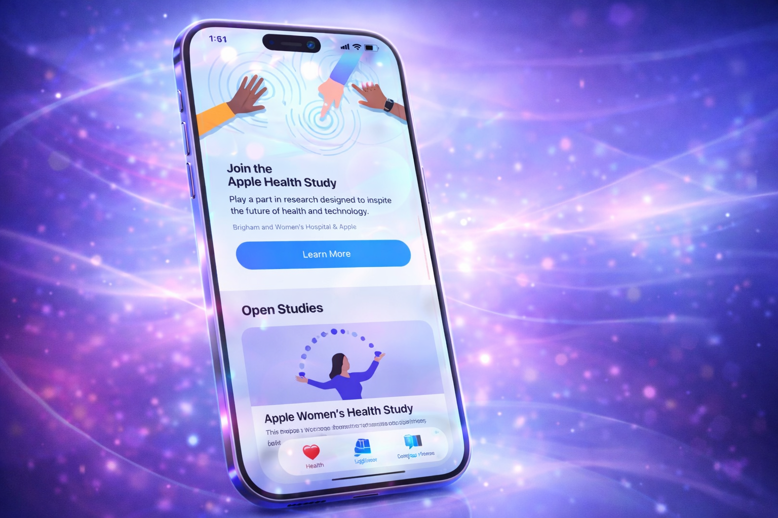 Ứng dụng Apple Research được cập nhật với giao diện Liquid Glass mới