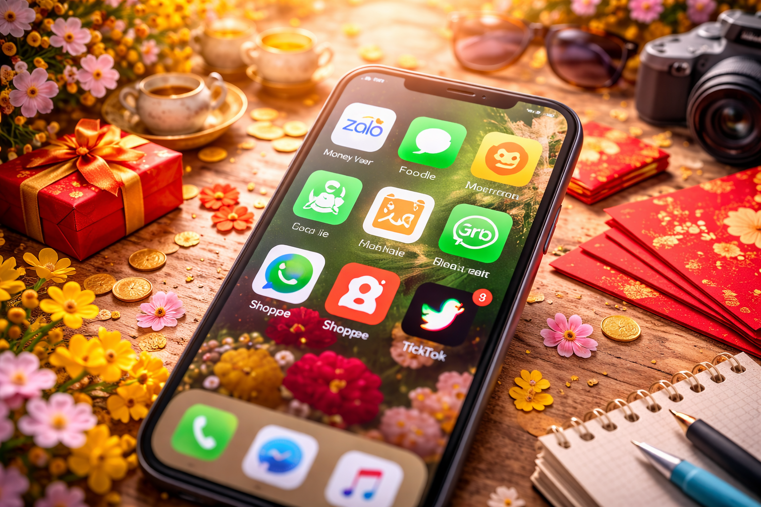 Ứng dụng hay nên tải về trước Tết: Chụp ảnh đẹp – Nhắc lịch – Quản lý chi tiêu...