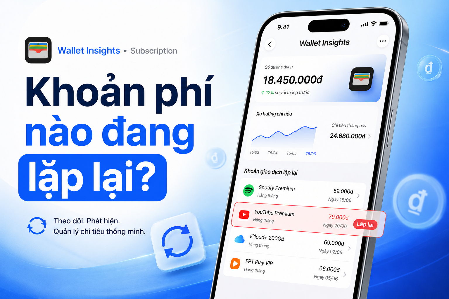 Wallet Insights và giao dịch định kỳ trên iOS 27: Theo dõi tiền mà không đưa dữ liệu cho app lạ